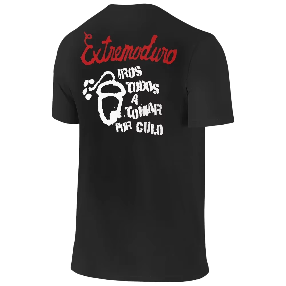 EXTREMODURO Band Bedrucktes T-Shirt Herren und Damen Vintage Baumwolle T-Shirts Rundhals Kurzarm Übergroße T-Shirts Sommerkleidung – Detail 7