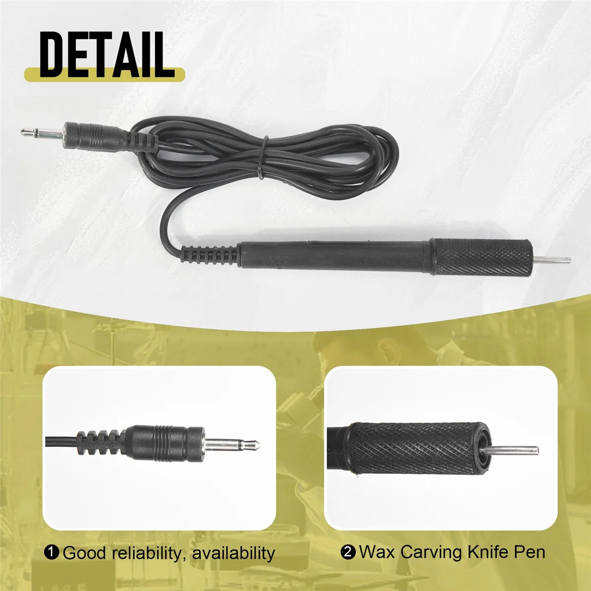 4PCS Replacement Waxer Carving Pencil Pens for Dental Lab Digital Electric Wax