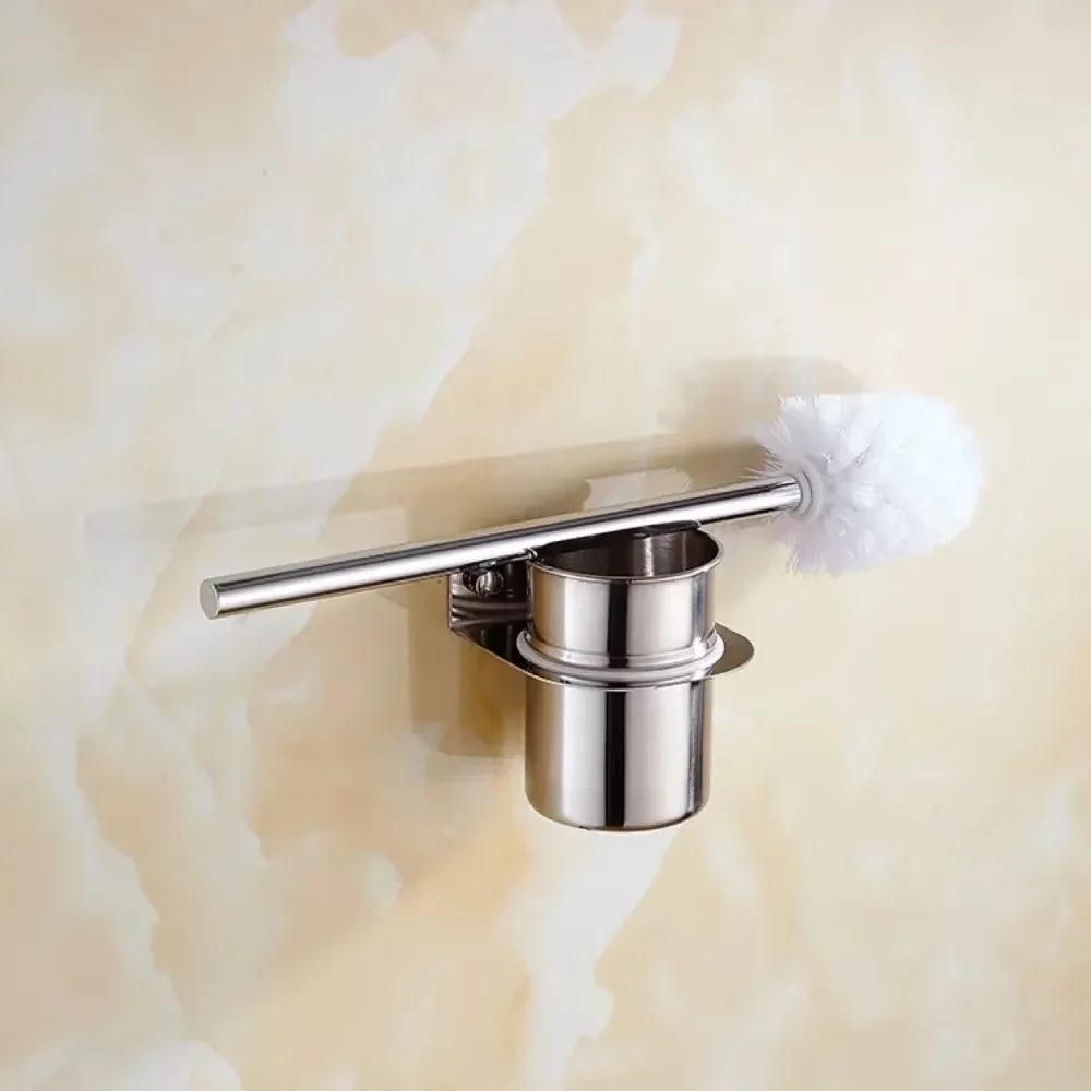 Gold Stainless Steel Toilet Brush Set Household Cleaning Tool Wc Cleaner Bathroom Accessories Toilet Cleaning Brush