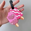 Travel Accessories Creative Luggage Tag Animal Cartoon PVC Silica Gel Suitcase ID Addres Holder Baggage Boarding Portable Label 5