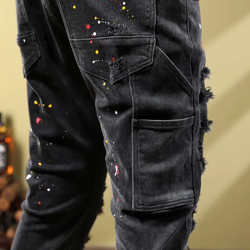 Рисунок 5 - Джинсы мужские Стрейчевые в стиле ретро