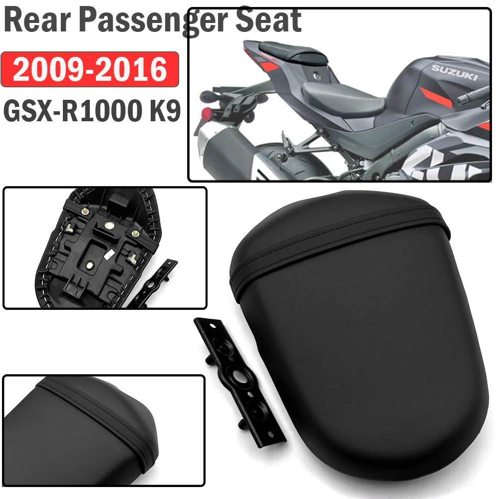 

Motorcycle Accessories Passenger Seat Cushion Rear Seat Assy Pillion For Suzuki GSX-R1000 2009-2016 GSXR 1000 K9 L0-L6 2010 2011