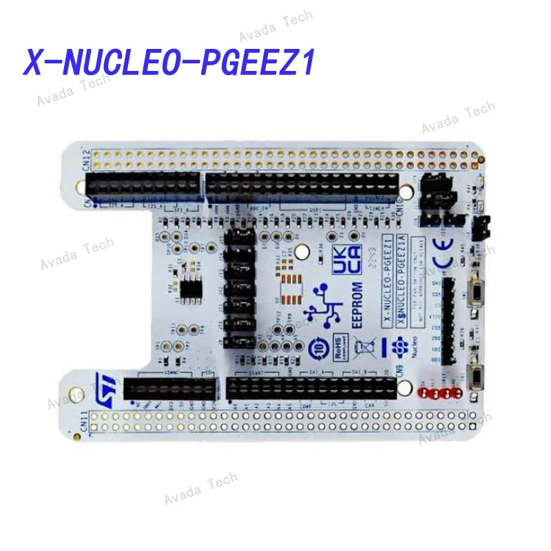 

Avada Tech X-NUCLEO-PGEEZ1 Memory IC Development Tools Standard SPI page EEPROM memory expansion board based on M95P32 STM32 Nuc