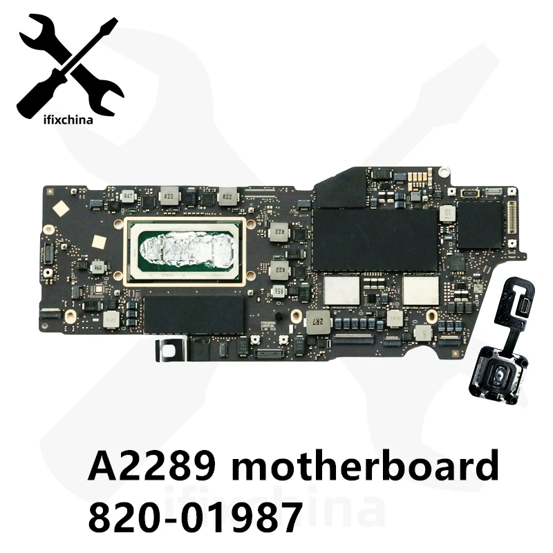 Scheda Madre A2289 Per Macbook Pro Retina 13.3 ''A2289 2020 Emc 3456 Scheda Logica Muslimex Scheda Madre I5 1.4Ghz 8G 256Gb 512Gb