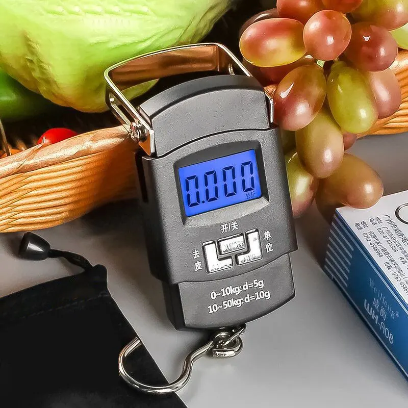 50kg-Portable-Electronic-Portable-Luggage-Scale-LCD-Digital-Display-Screen-Express-Delivery-Scale-Hook-Mini-Household.jpg 50 Kg Hordozható Elektronikus Poggyász Skála Lcd Digital Display Screen Express Kézbesítési Mini Háztartási - Image 5