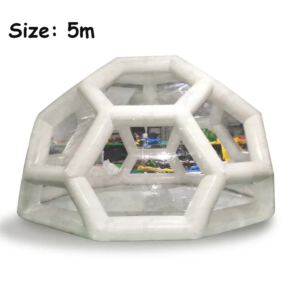 

Large Inflatable Bubble House Jungle Bubble Lodge Tent Transparent Clear Crystal Inflatable Dome Tent