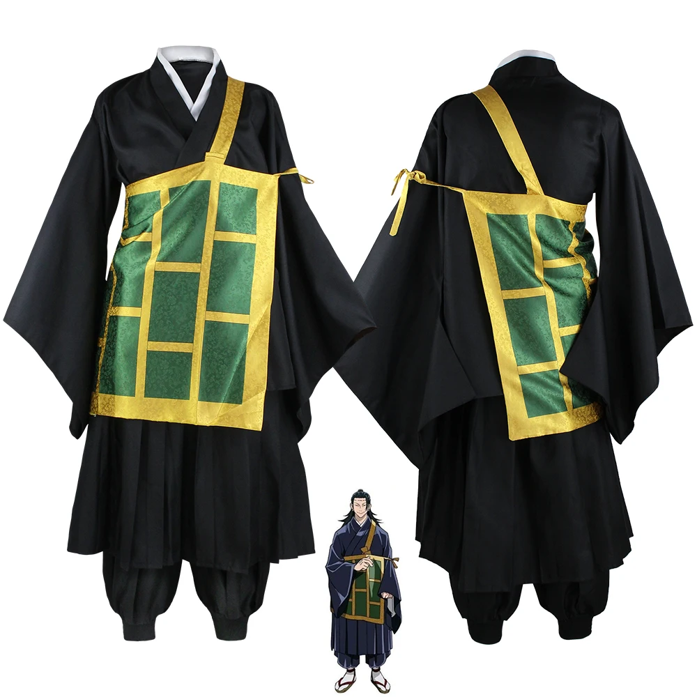 

Anime Jujutsu Kaisen Geto Suguru Cosplay Costume Outfit Uniform Full Set Halloween Carnival Suit