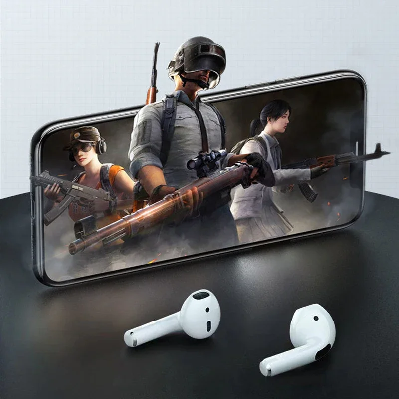 Pro 4 TWS Wireless Headphones Earphone Bluetooth-compatible 5.0 Waterproof Headset with Mic for Xiaomi iPhone Pro4 Earbuds 4