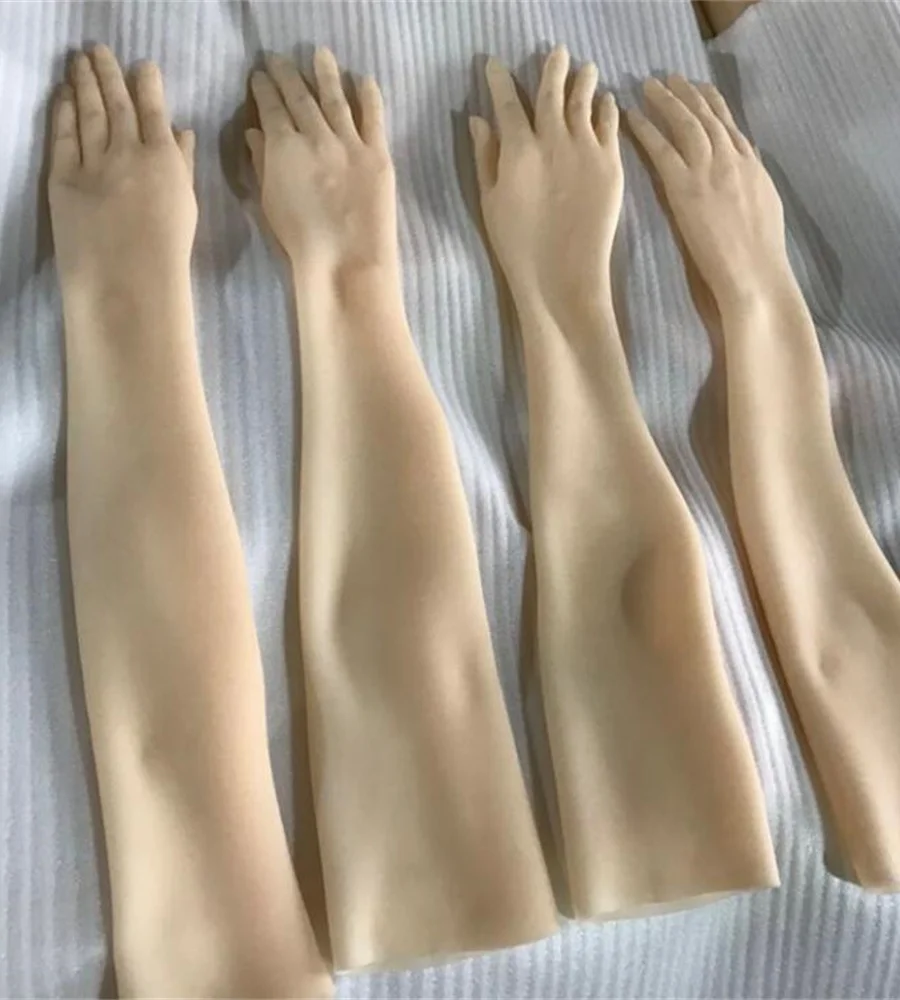 Unisex Silicone Hand Mannequin Gloves, Body Magic Prosthetic Props, High Quality, Real Tpe, Health, Beauty, D107SL