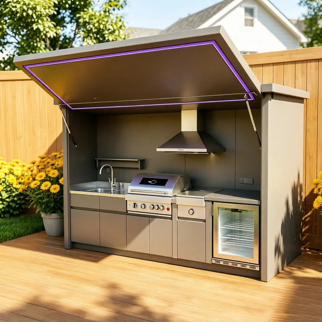 All-Weather Outdoor Kitchen Unit 3