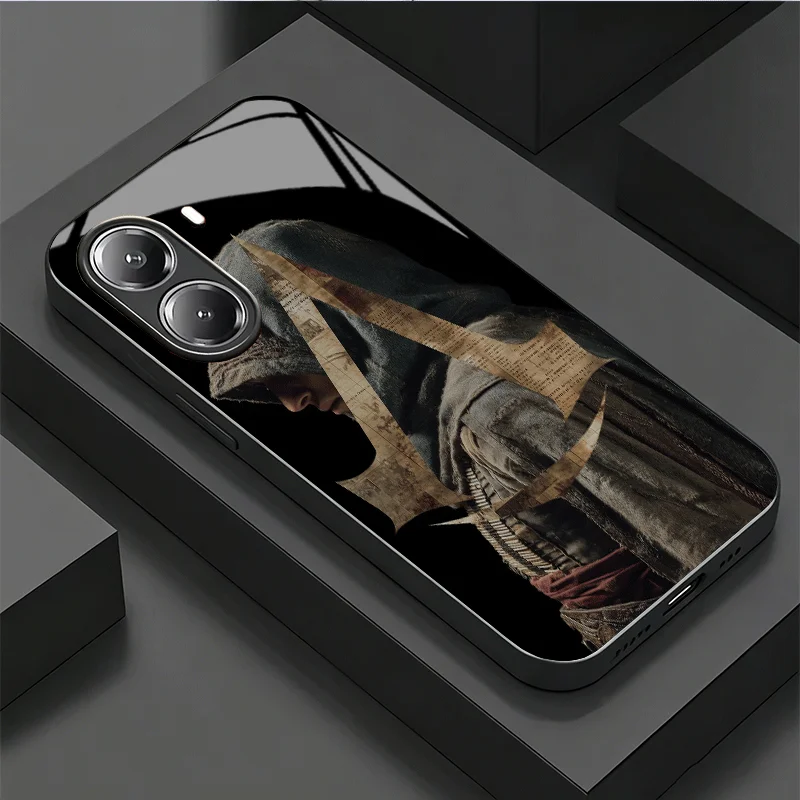 Assassins Creed Tempered Glass Phone Case