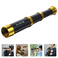 Plastic Pirate Retro Pirate Pocket Monocular Zoomable Portable Captain Toys Monocular Telescope Handheld Telescope Pirate Toy 1