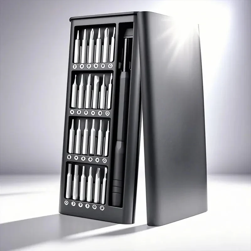 25 in 1 자석식 정밀 드라이버 세트(24비트 포함), 휴대폰, PC, 카메라용 미니 포켓 수리 도구 키트