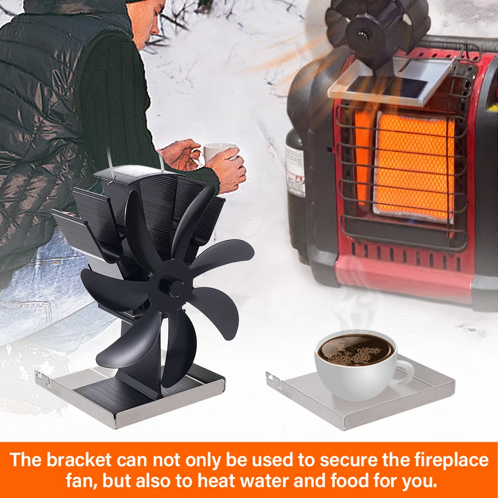1pc Fireplace Fan Bracket Multi-Purpose Heater Holder for Fireplace Fan/Heated Stuff Shelf Outdoor Heater Buddy Accessories