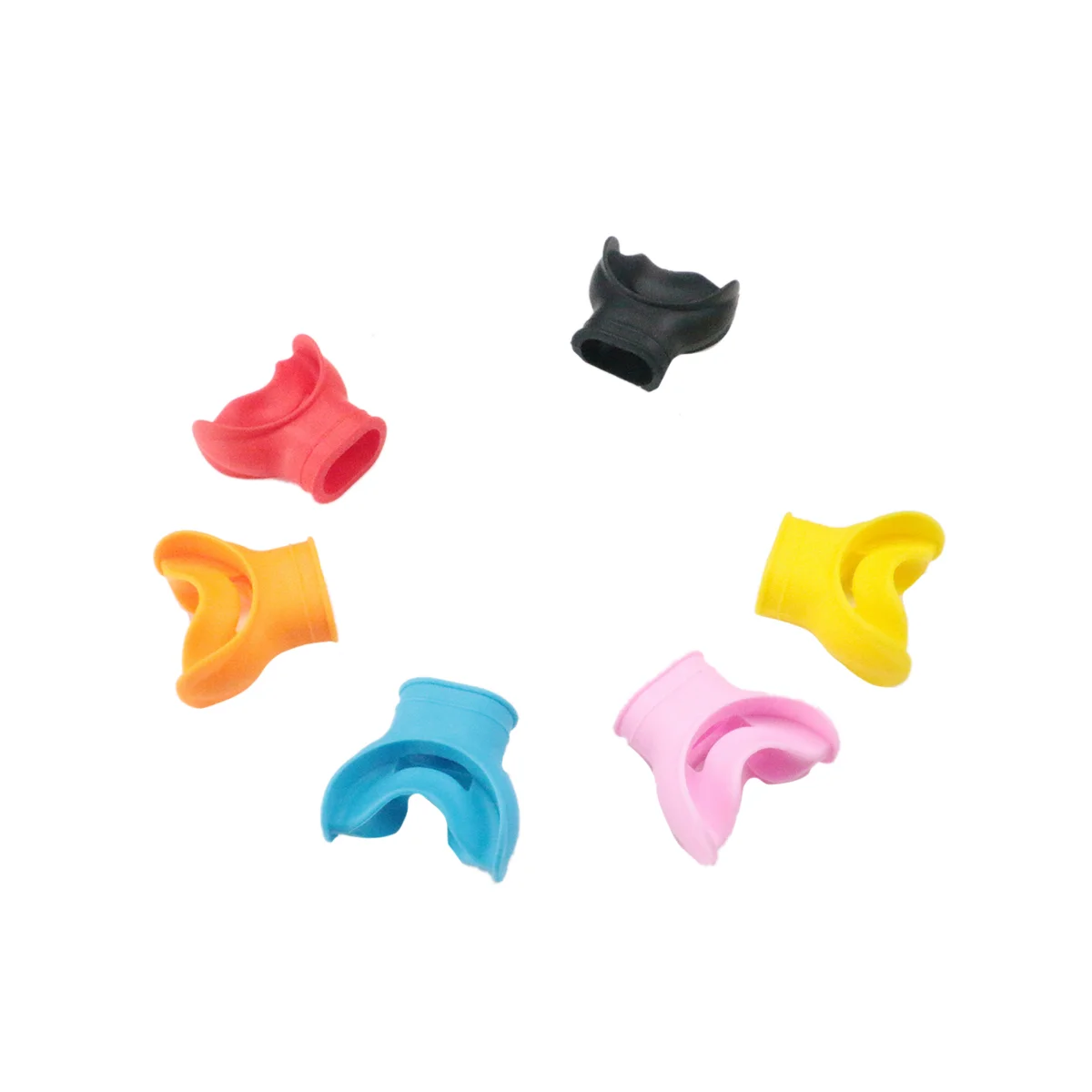 Scuba Diving Second Stage Silicone Mouthpieces Snorkel Regulator Colorful Underwater Breathing Accessories Pink
