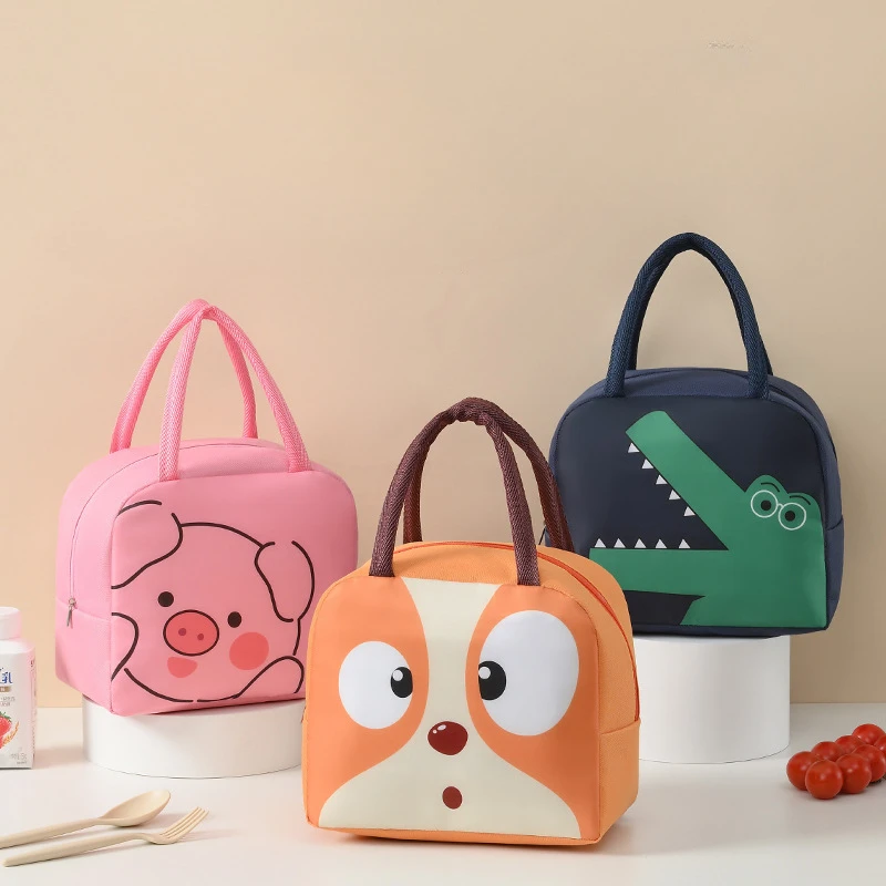 Kawaii Lunch Bag For Girls Lunch Box Insulated Cute Lunch Bags For Women  Insulated Lunch Box For Kids (blue-dog)