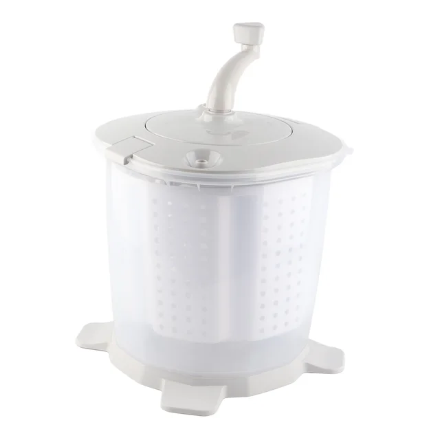 Mini Portable Manual Operation Washing Machine Underwear Laundry Washer for Home Dormitory Gray 2