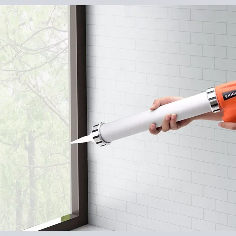 Electric Cordless Caulking Guns Portable Glass Hard Rubber Sealant Gun Handheld Rechargeable Glue Gun With Battery 21V 5