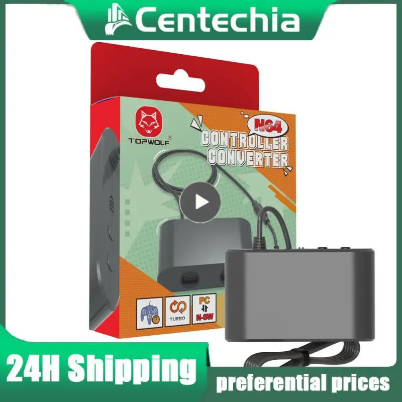 Convertitore Adattatore Usb Per Switch 64/Oled Modello Pc Windows Controller Adapter Gamepad Gaming Converter Adapter Per N64