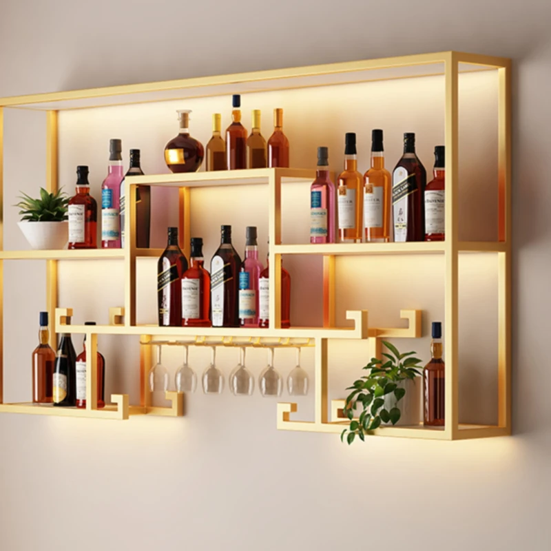 Display Cabinet Canteen Bar Wall Furniture Set Liquor Living Room Beverage Cellar Wine Fridge Drinks Cabinets White Mobile