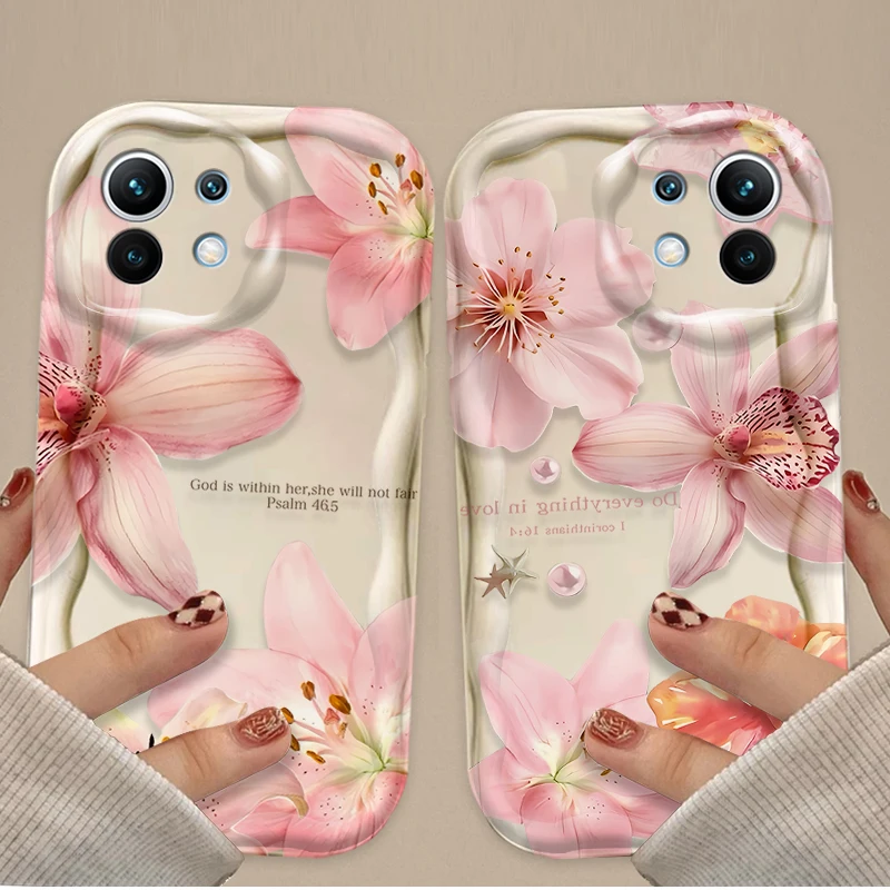 Pink Cherry Blossom Phone Case