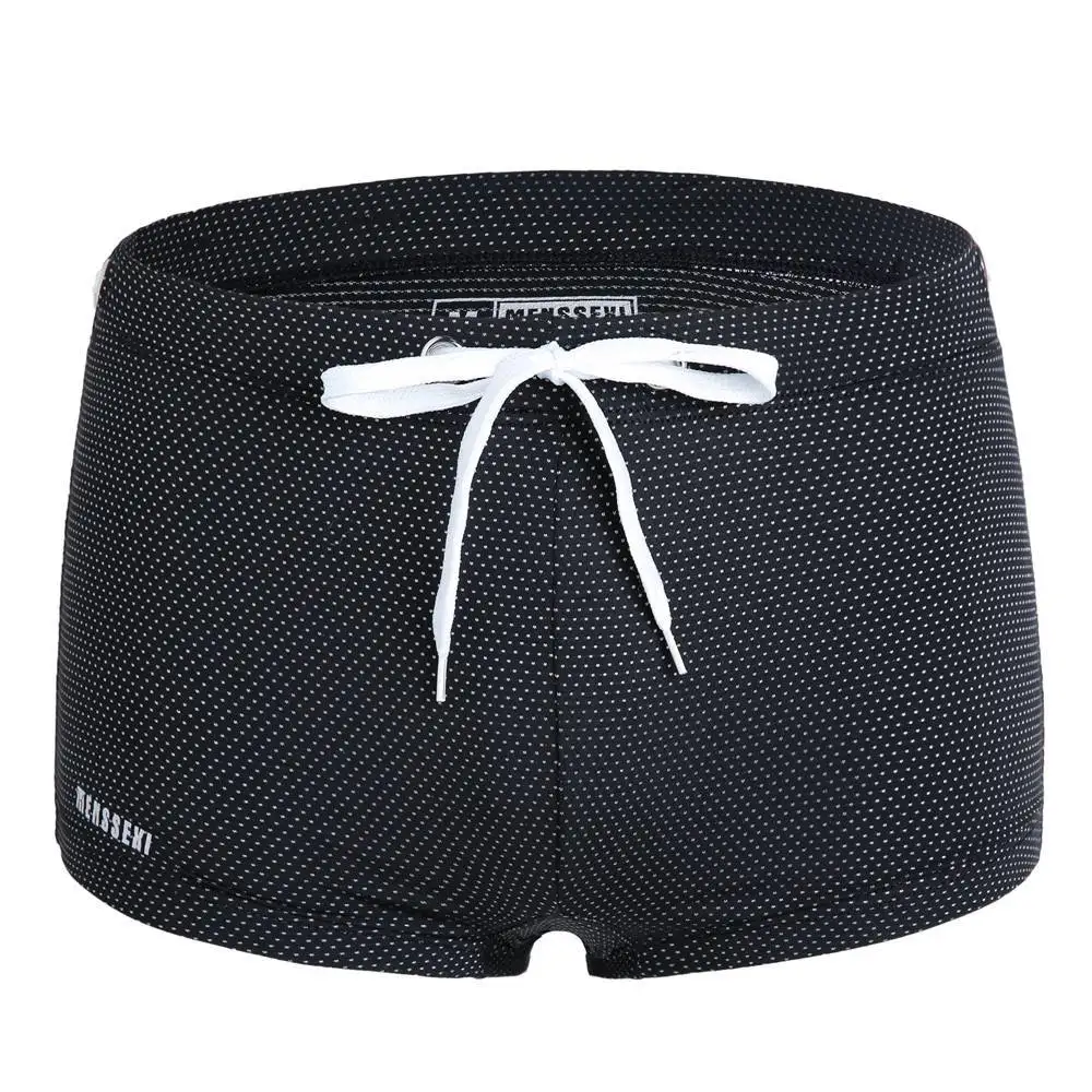 Men Women wimming Trunks Low Waist Swim Pants Breathable and quick drying Unisex