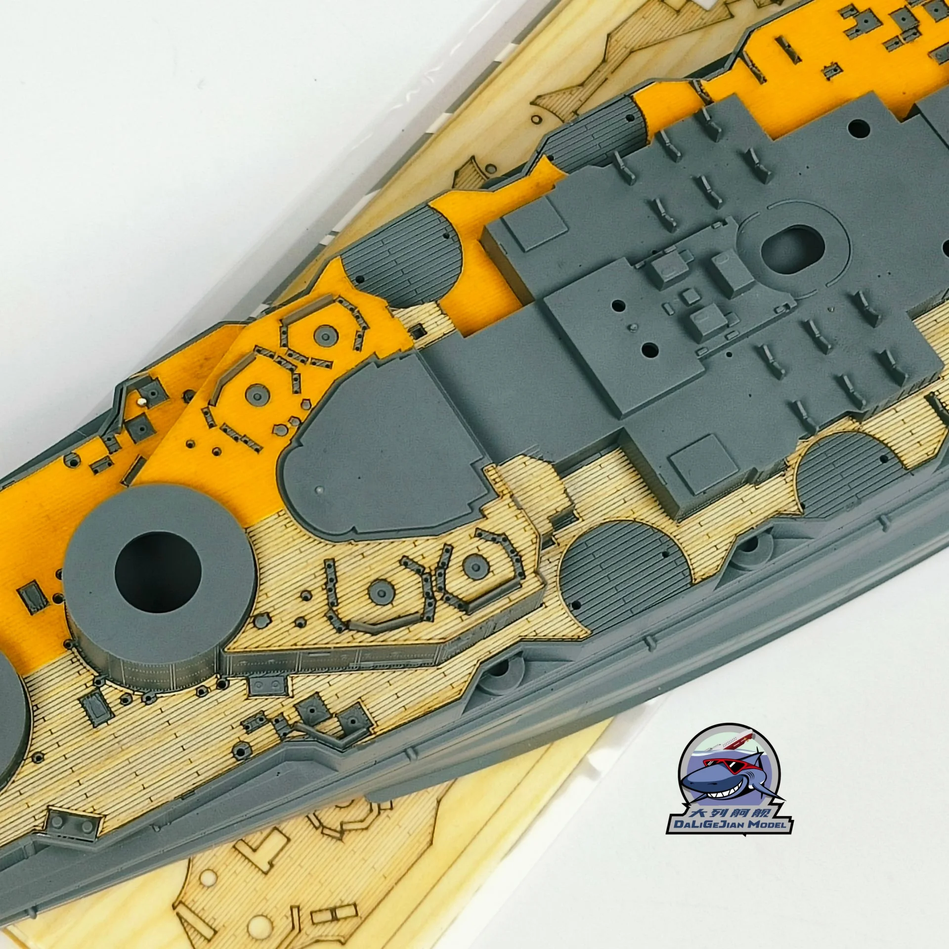 CY CY350130 1/350 ゴールドクラス戦艦 木製デッキカバーペーパー BORDER BS006用 - AliExpress 26