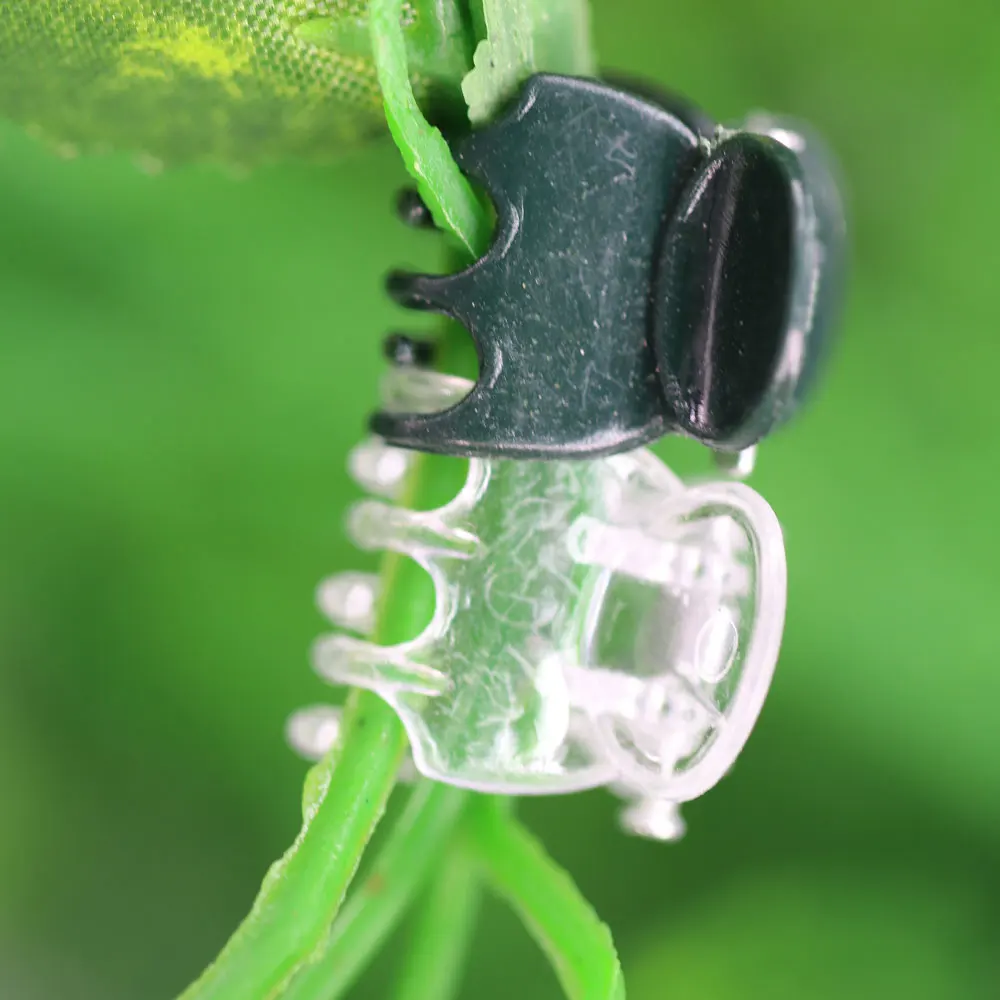 200 Pièces Clip D'Orchidée Plastique,Clips De Support Pour