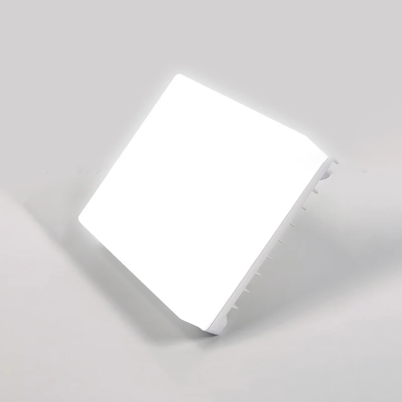LED 전구 E27 기본 사각형 천장 조명 IP44 방수 에너지 절약 조명 실내 거실 복도 욕실 조명