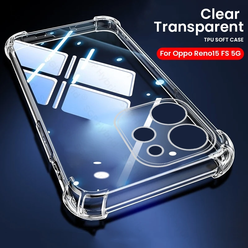 Durable Shockproof Clear Silicone Soft Phone Case