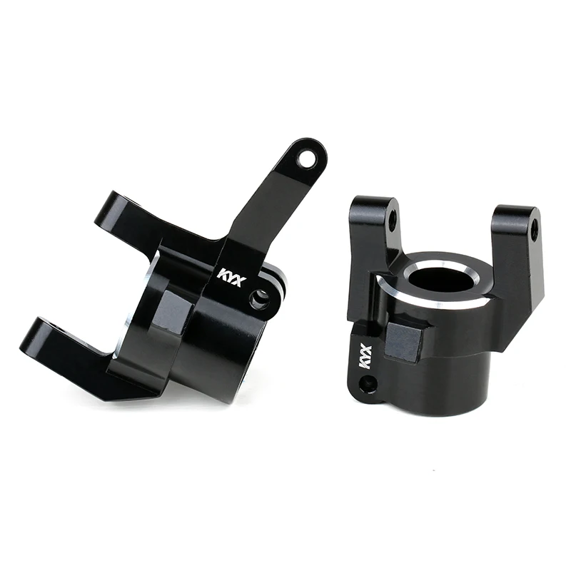 Kyx Racing Heavy Duty Alluminio Lavorato A Cnc Ar90 Assale Anteriore C Mozzi Set Aggiornamenti Parti Per Rc Crawler Car Axial Scx6 Axial 05000