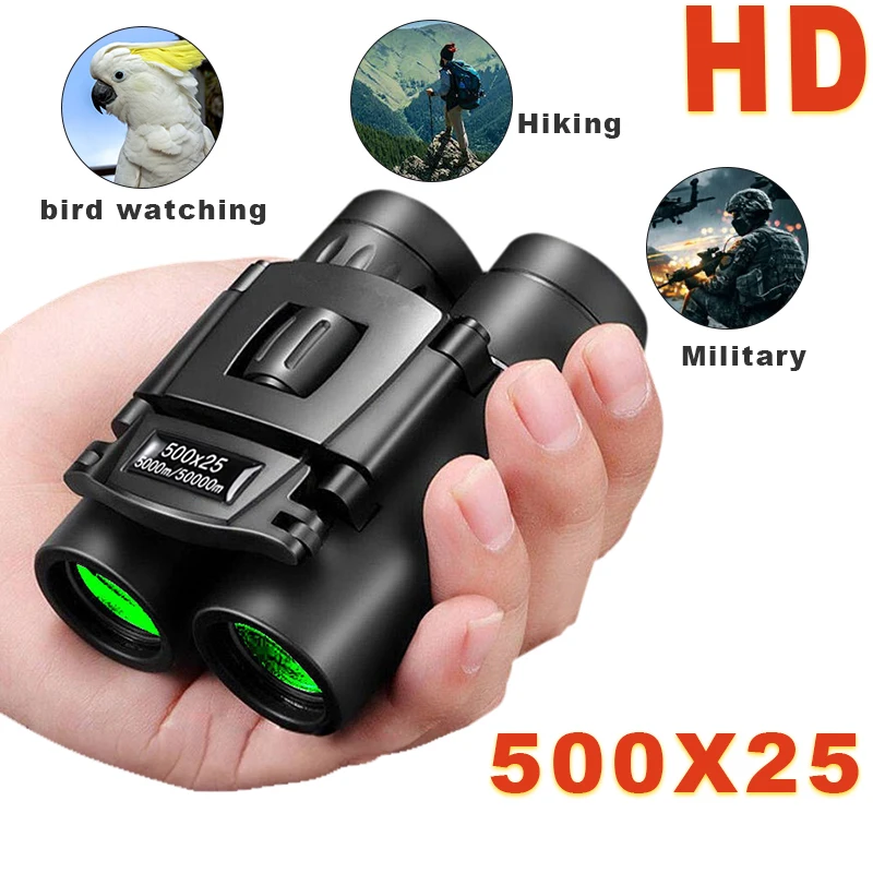 

500X25 50000m Zoom Telescope Professional Powerful Binoculars Long Range Portable Monocular Low Night Vision for Camping Tourism