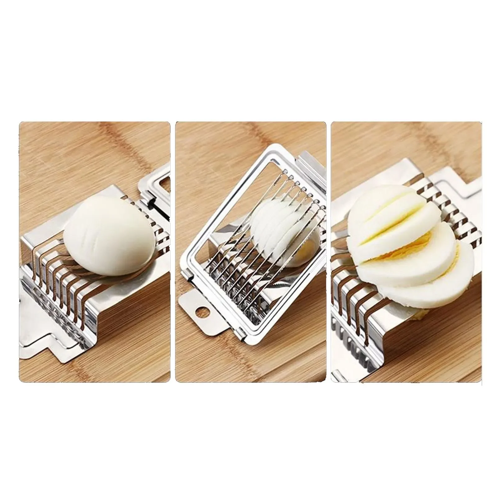 Egg Cutter Hard Boiled Eggs Multipurpose Mini Manual Slicer Ham Mushroom Strawberry Soft Fruit
