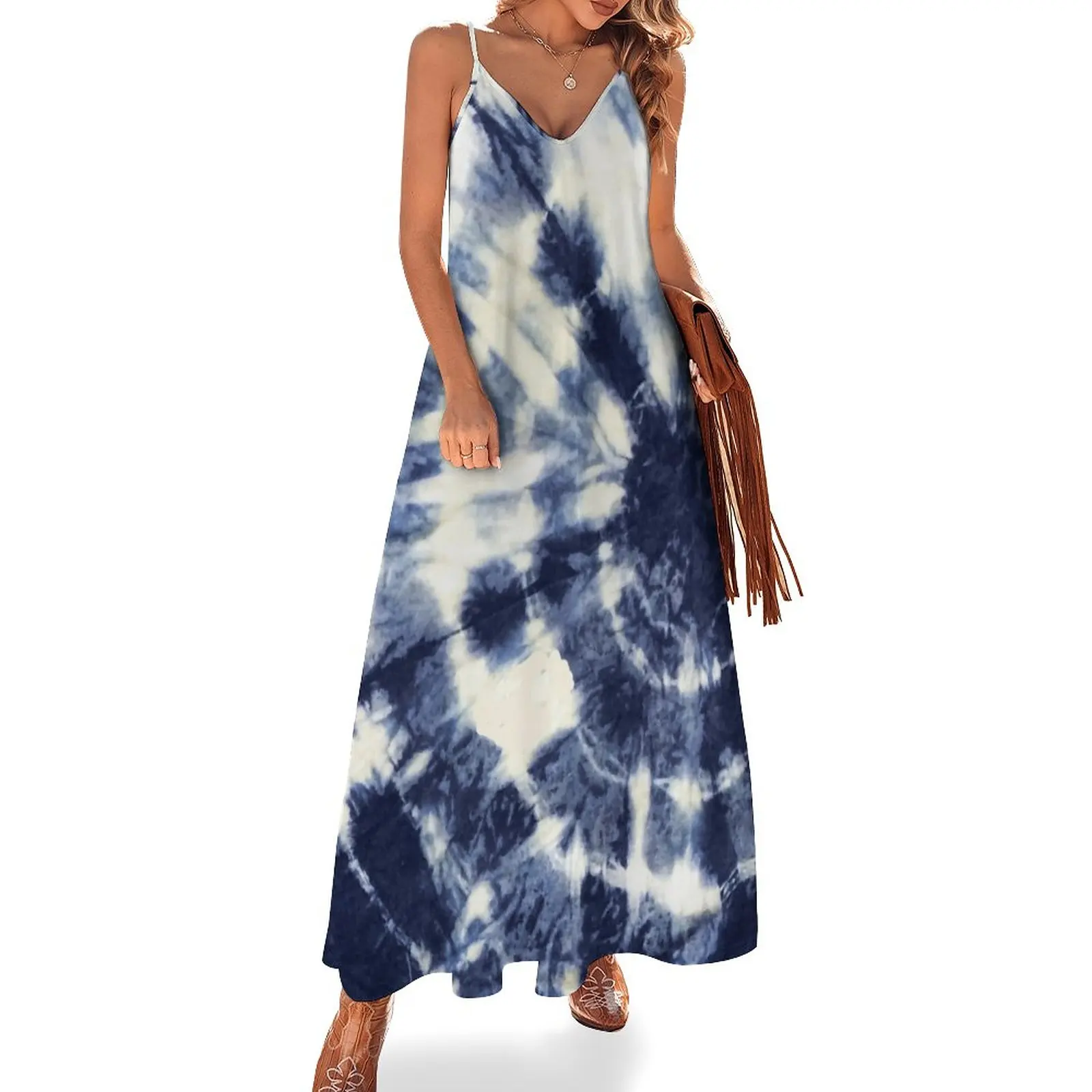 

Indigo I Sleeveless Dress Beachwear summer outfits for women 2023 luxury woman evening dress
