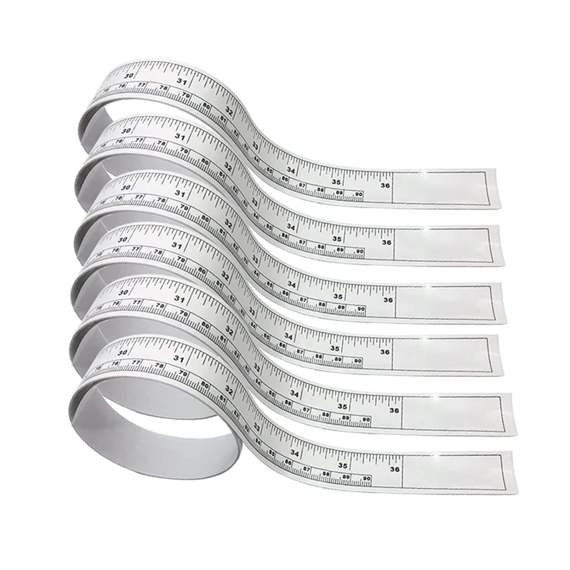 Self Adhesive Tape Measure Sticky Measuring Tape Workbench Ruler