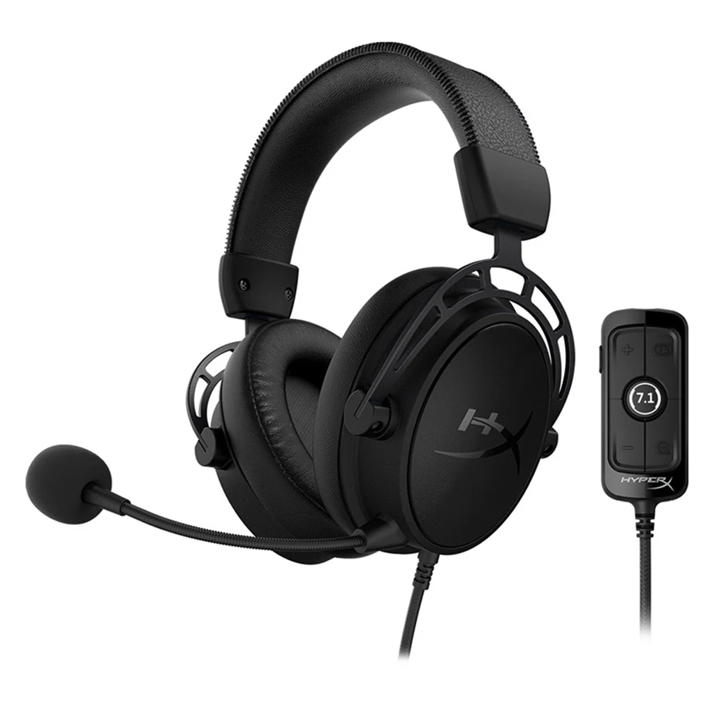 Гарнитура HyperX Cloud Alpha конденсаторный USB микрофон для ПК PS4 Mac проводные игровые