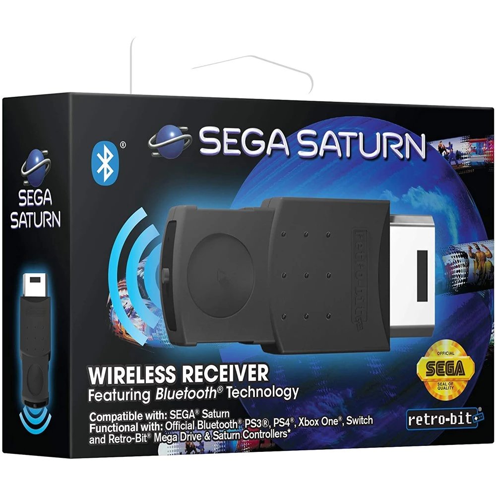 Sega Saturn Bluetooth Receiver For Sega Saturn Console Retro-bit Playable  Range Up To 30 Feet Pairs With Ps4 Xbox One - Coin Operated Games -  AliExpress