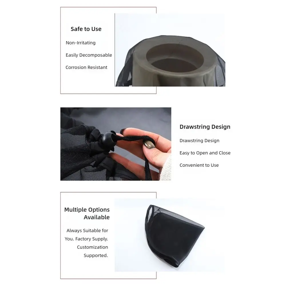 Polyester Outdoor Mesh Cover for Water Collection Buckets