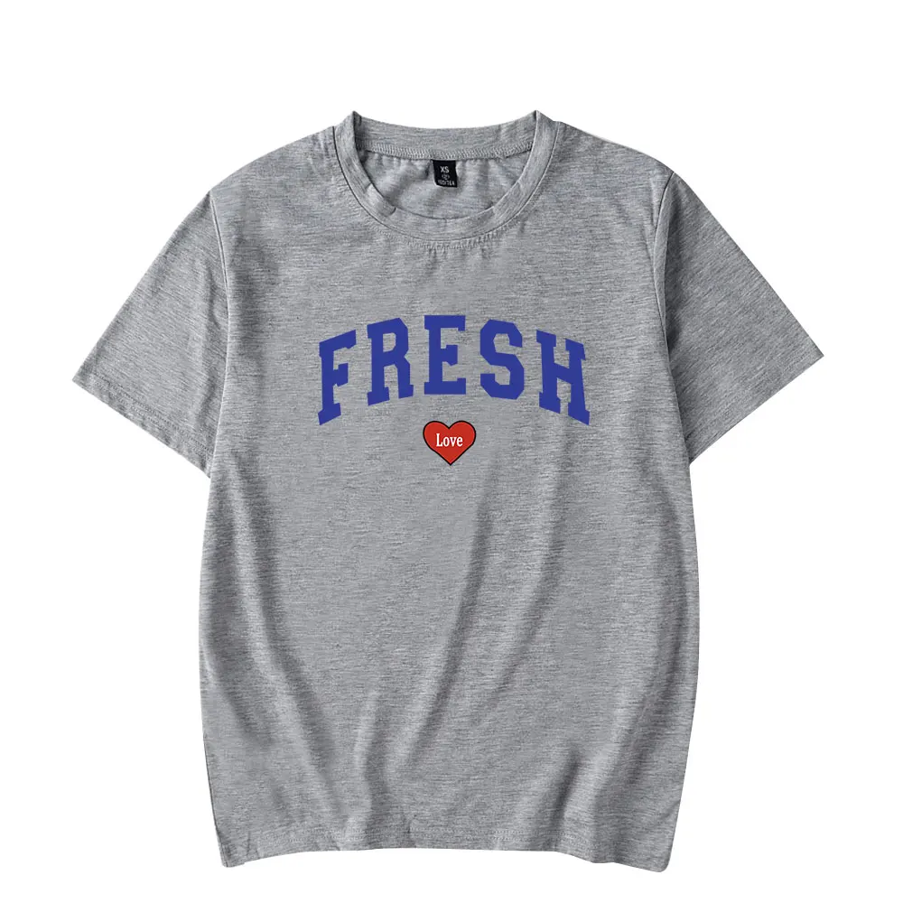 Sturniolo Triplets T-shirts Varsity Tee Fresh Love Merch Print Men women Fashion Casual Cotton Short Sleeve Tops