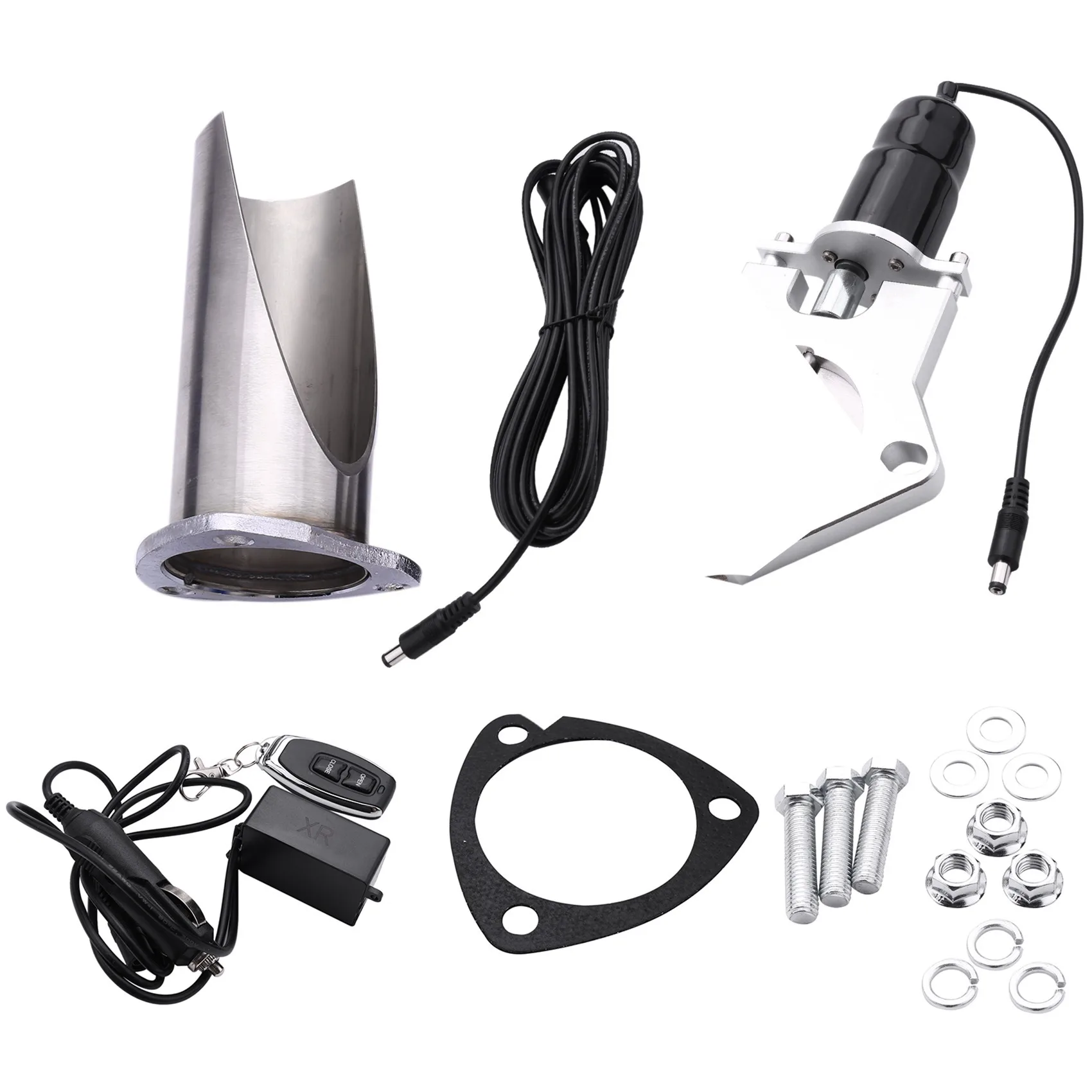 3 Inch Electric Stainless Exhaust Cutout with Remote Control with Be