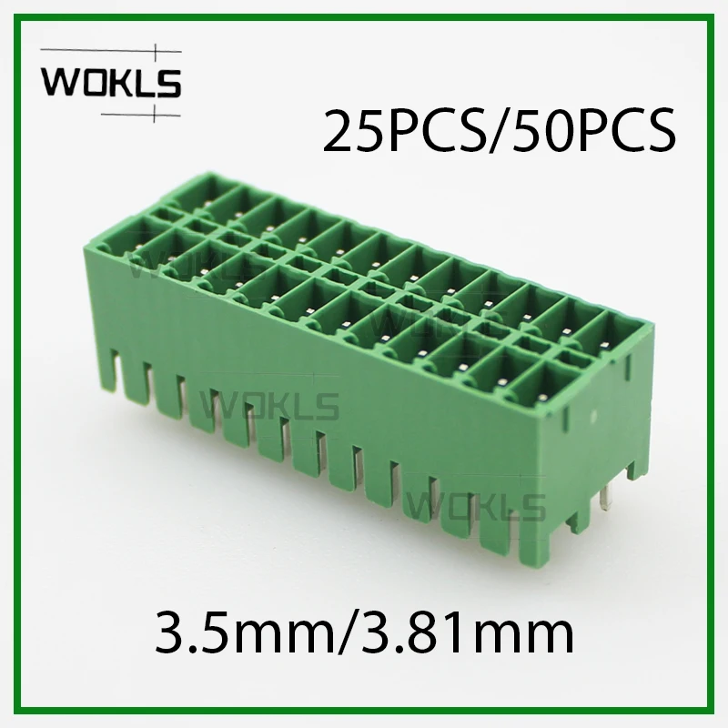Description Picture 5 of item25pcs/50pcs 2P ~ 12P PCB PLUG-IN TERMINAL BlOCKS fmc1.5/-st 15EDGKN 3.81 KF2EDGKN 3.5MM