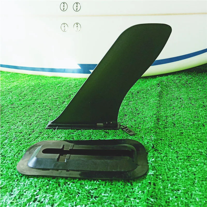 Inserted long plate fin American box SUP center ankle PA66 nylon surf ankle inflatable plate fin surf paddle FIN paddle board