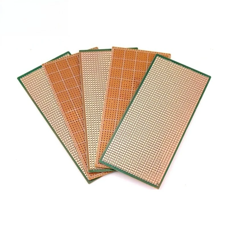 5/10PCS Single Sided PCB 6.5x14.5cm Universal PCB Prototype Board DIY Universal Experiment Matrix Circuit Boards for Arduino