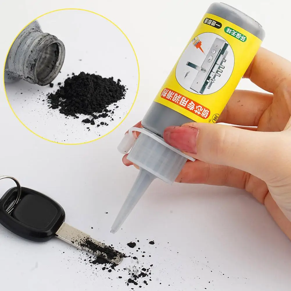 Graphite Powder Lock Cylinder Lubricant Special Lubricant Reduce Wear Household Key Hole Window Guide Rod Lock Powder graphite powder lubricant,graphite lubricant