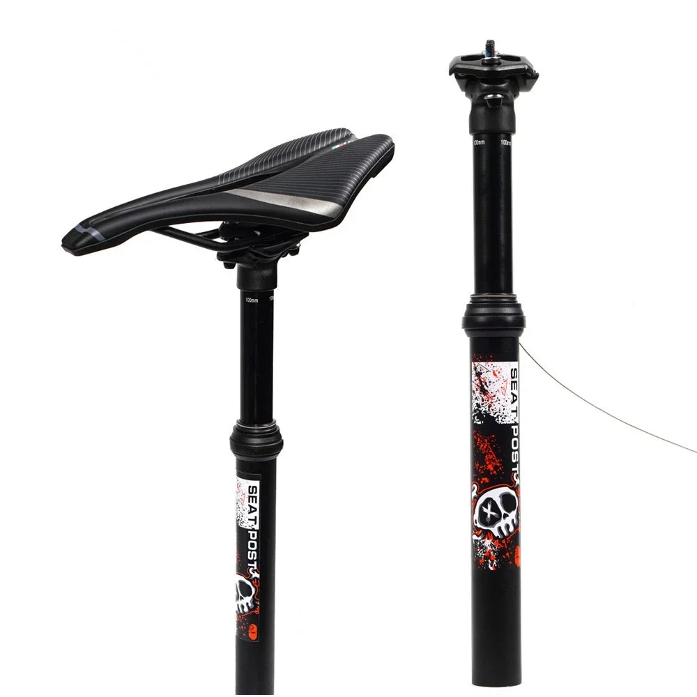 

CNC MTB Seatpost Dropper 27.2 /30.9/31.6mm Hydraulic Lifting Suspension Bike Seat Post Stroke 80/100mm Bicycle Seatpost