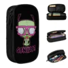 Lovely Kawaii Invader Zim Pencil Cases Pencil Box Pen for Student Large Storage Bag Office Zipper Stationery 1