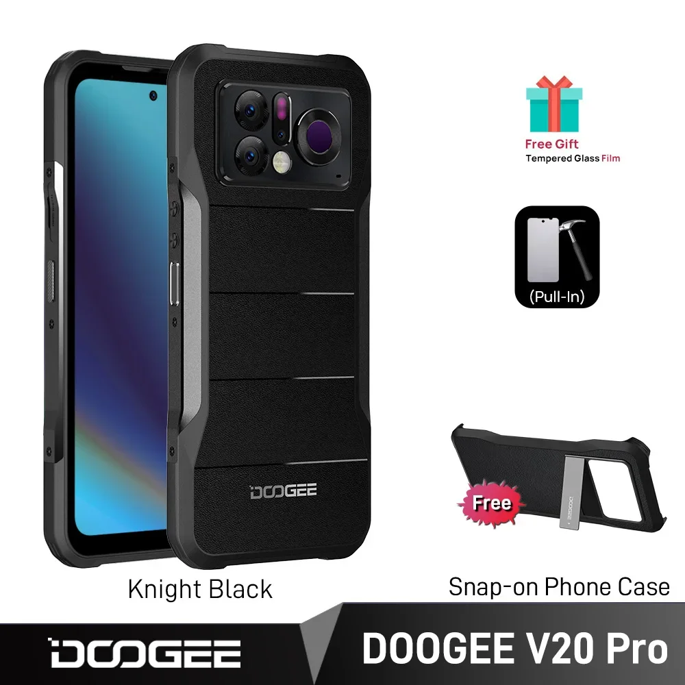 World Premiere DOOGEE V20 Pro Rugged Phone 6000mAh Battery 12GB+