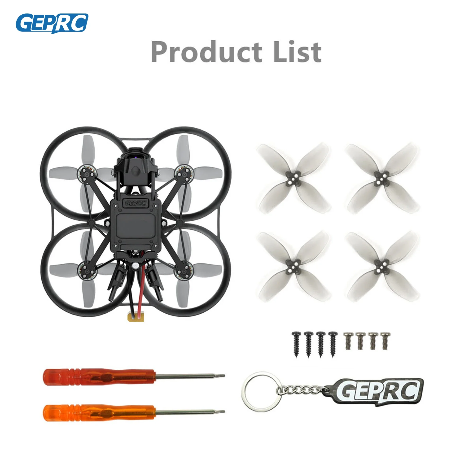 GEPRC DarkStar20 HD O3 Cinewhoop SPEEDX2 1102 TAKER F411 12A E 1-2S AIO RC Quadcopter Mini 2 Inch Freestyle Drone Rc Airplane 6