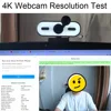 4K 2K Mini Webcam 1080P HD for PC Laptop Autofocus 30 FPS USB Webcam with Noise-Reducing Mic&Privacy Cover Web Camera Portable 6