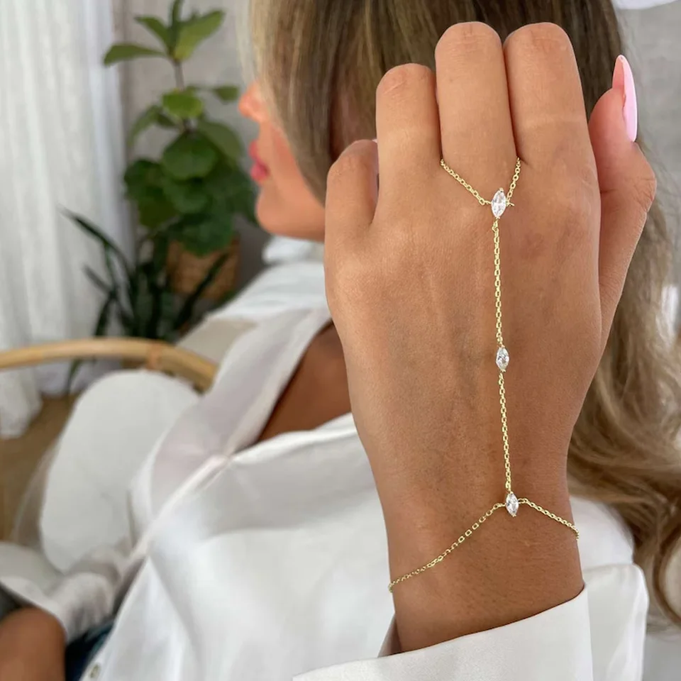 Bohemia Rhombus Crystal Bracelet for Women